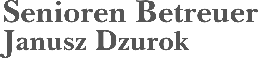 Seniorenbetreuer Janusz Dzurok Hannover